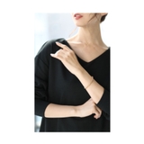 手元を上品に煌かせるスクリューブレスレット レディース ファッション | Sawa a la mode | 詳細画像11 