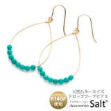 フープ ピアス 天然石 | アクセサリーSalt | 詳細画像1