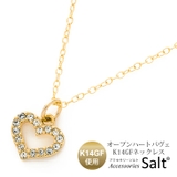 ネックレス オープン ハート | アクセサリーSalt  | 詳細画像1 