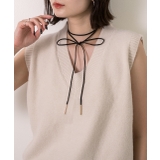 スエードコード チョーカー ネックレス | ad thie | 詳細画像2 