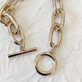 Oval Chain Bracelet | feu | 詳細画像3