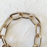 Oval Chain Bracelet | feu | 詳細画像4