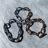 Oval Chain Bracelet | feu | 詳細画像9