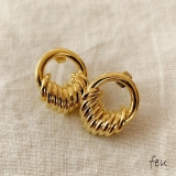 ゴールド | Motif Layered Pierce | feu
