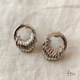 シルバー | Motif Layered Pierce | feu