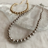 Metal Ball Necklace | feu | 詳細画像10 