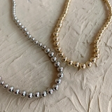 Metal Ball Necklace | feu | 詳細画像3 