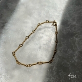 ゴールド | Kink Chain Bracelet | feu