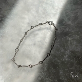 シルバー | Kink Chain Bracelet | feu