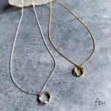 Ring Charm Necklace | feu | 詳細画像1 