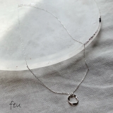 シルバー | Ring Charm Necklace | feu