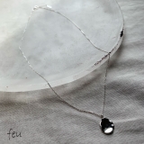 シルバー | ART MOTIF NECKLACE | feu