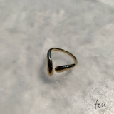 ゴールド | Nestle Thin Ring | feu