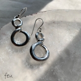 シルバー | RING TWIST PIERCE | feu