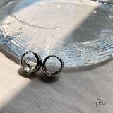 シルバー | SMALL CIRCLE PIERCE | feu