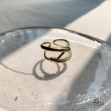 ゴールド | HOOK CORD RING | feu