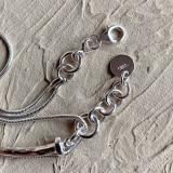 CHAIN×PIPE BRACELET シルバー925 | feu | 詳細画像6
