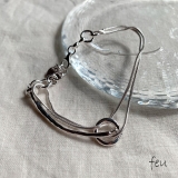 シルバー | CHAIN×PIPE BRACELET シルバー925 | feu