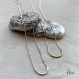 SNAKE CHAIN NECKLACE | feu | 詳細画像1