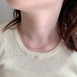 SNAKE CHAIN NECKLACE | feu | 詳細画像2