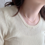 INTERPOSE CHAIN NECKLACE | feu | 詳細画像2 