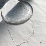 シルバー | SNAKE CHAIN NECKLACE | feu