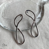 シルバー | TWIST CURVE PIERCE | feu