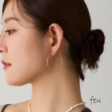 【サージカルステンレス】CIRCLE BIG PIERCE | feu | 詳細画像1 