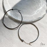 シルバー | CIRCLE BIG PIERCE | feu