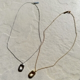 【SILVER925】OVAL RING NECKLACE | feu | 詳細画像7