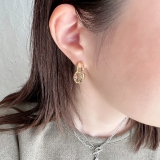 【SILVER925】NUANCE CIRCLE PIERCE | feu | 詳細画像7 