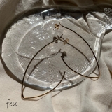 ゴールド | THIN LONG PIERCE | feu