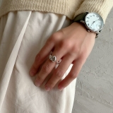 【SILVER925】ROUGHNESS RING アクセント | feu | 詳細画像11