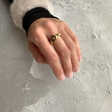 【SILVER925】ROUGHNESS RING アクセント | feu | 詳細画像9