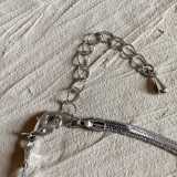 SNAKE 2LANE NECKLACE | feu | 詳細画像5 