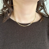 SNAKE 2LANE NECKLACE | feu | 詳細画像8 