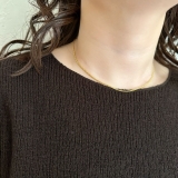 GLEAM CHAIN NECKLACE | feu | 詳細画像2 