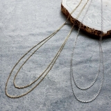THIN ２LANE NECKLACE | feu | 詳細画像2 