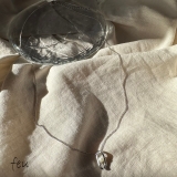 シルバー | PEARL PUT NECKLACE | feu