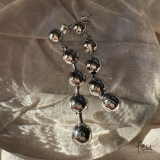 シルバー | BALL CHAIN PIERCE | feu