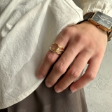 SILVER925ツイストリング アレルギー対応素材 フリーサイズ | feu | 詳細画像9 