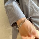 サージカルステンレスチェーンブレスレット アレルギー対応素材 長時間着用OK | feu | 詳細画像8