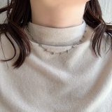 アクセントチェーンネックレス ショートネックレス アレンジチェーン | feu | 詳細画像8