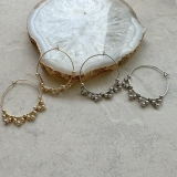 デコレーションフープピアス アレンジ フープ | feu | 詳細画像6 