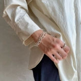 ユニットチェーンブレスレット 多種チェーン カジュアル | feu | 詳細画像7 