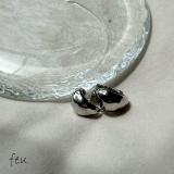 シルバー | フックイヤーカフ 両耳イヤカフ ズレにくい | feu