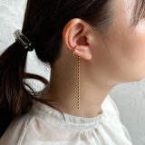 ボールチェーンイヤーカフ 垂れる 揺れる | feu | 詳細画像7