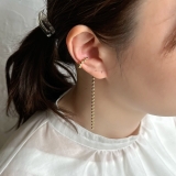 ボールチェーンイヤーカフ 垂れる 揺れる | feu | 詳細画像8