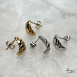 サージカルステンレス プティピアス アレルギー対応素材 | feu | 詳細画像1