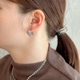 サージカルステンレスフープピアス アレルギー対応素材 フープ | feu | 詳細画像2 